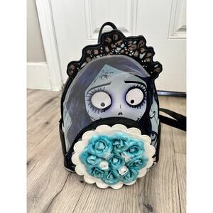 Corpse bride Disney Loungefly backpack purse EUC